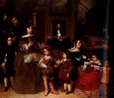 Diego Velazquez The Family of the Artist (df01) France oil painting art